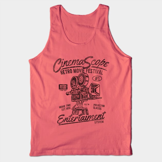 Cinema Scope Tank Top by drewbacca